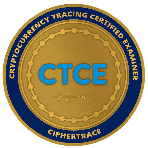 CipherTrace - Cryptocurrency Tracing Certified Examiner (CTCE)