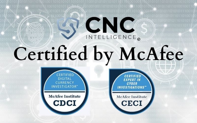 Cyber Intelligence is Certified by McAfee